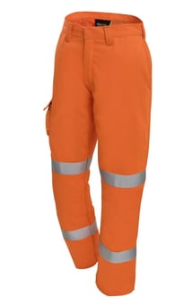 Picture of ProGarm 4616 FR AS HV EA Orange Trousers Regular Leg - PG-4616RL