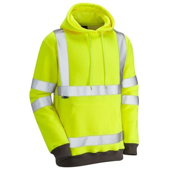 picture of Goodleigh - Yellow Hooded Sweatshirt - LE-SS04-Y