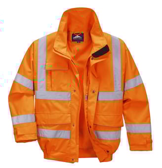 Picture of Portwest - Extreme Bomber Orange Jacket - PW-S591ORR - (DISC-R)