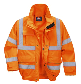 Picture of Portwest - Extreme Bomber Orange Jacket - PW-S591ORR