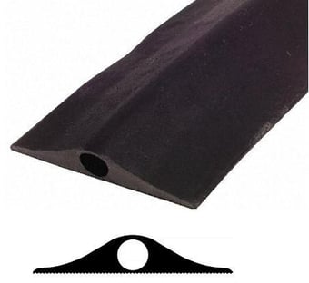 Picture of Industrial Heavy Duty (Sold as Single 4.5 Meter Roll) - 1 x 14mm Diameter Hole - Fork Truck Safe - No Fixing Required - [VS-TypeA-4.5]