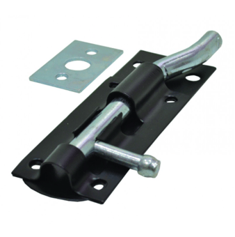 Picture of EXB Necked Tower Bolt - 100mm - 4" - Pack of 10 - [CI-DB06L]