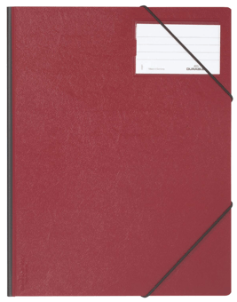 picture of Durable Folder With Elastic Holders A4 Red - [DL-232003]