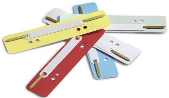 Picture of Durable - Flexi Filing Strip Fasteners - Assorted Colors - Pack of 25 - [DL-691000]