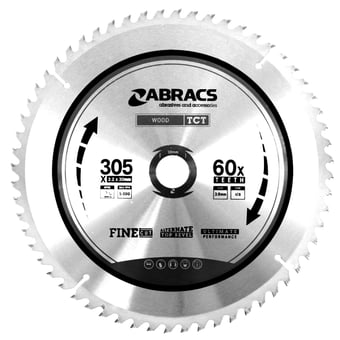 Picture of Abracs TCT Blade 305mm x 2.2mm x 30mm - 60T Wood Fine Cut Type - [ABR-TCT30560]