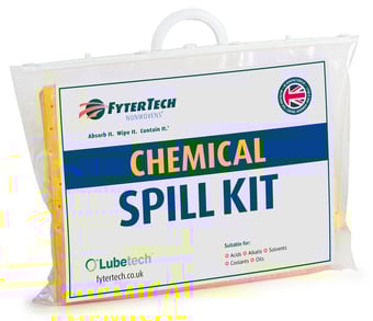 picture of FyterTech 10L Chemical Spill Kit - Clip Closed Bag - [DA-07-1010]