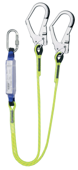 picture of G-Force Y Shock Absorbing Lanyard - Scaffold Hooks - 1.75m - [GF-GFBW100LB102011022]