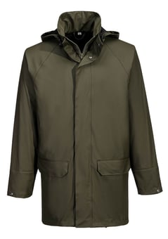 picture of Portwest S651 - Flexatex Chem Jacket - Forest Nights - PW-S651FNR