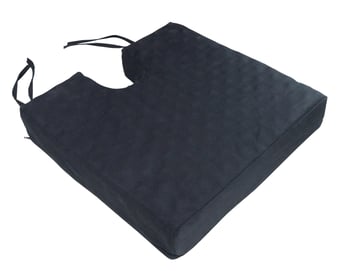 picture of Aidapt Deluxe Pressure Relief Orthopaedic Coccyx Cushion - [AID-VM974AB]