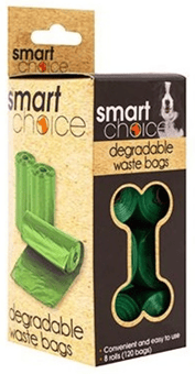 picture of Smart Choice Degradable Dog Poop Bags 8 Pack - [PD-SC141]