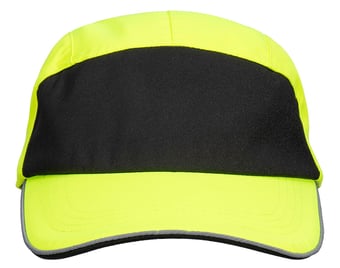 picture of Portwest HA25 - PW3 Waterproof Cap - Yellow/Black - PW-HA25YBR