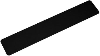 Picture of Black Coarse Heavy Duty Anti-Slip Self Adhesive 610mm x 150mm Pads - Sold Individually - [HE-H3402N]