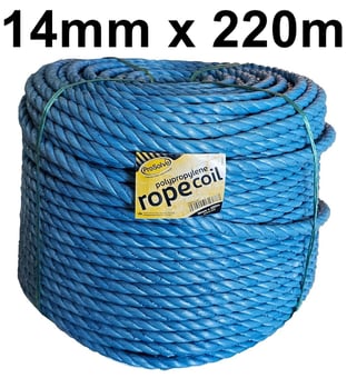picture of ProSolve Polypropylene Rope Coil - 14mm x 220m - [PV-RPB14/220]