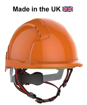 picture of JSP - EVOLite Skyworker Industrial Height Orange Safety Helmet - [JS-AJS260-000-800]