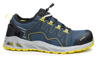 picture of S1P HRO SRC - Base - K-Balance/K-Walk Safety Footwear - Fresh’n Flex Midsole - Anti Static - Blue/Yellow - PW-B1006BLY