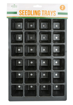 picture of Garden Patch Seedling Trays 2pk - [OTL-322368]