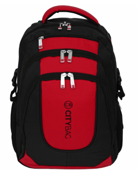 Picture of Laptop Backpack - Waterproof - 20 x 45 x 20cm - Red - [TI-BB801-BR] - (HP)