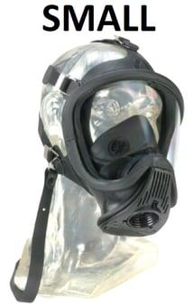 picture of MSA - Ultra Elite Full Face Mask - RD40 - Small - Rubber - [MS-D2056779]