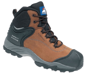 Picture of Himalayan S3 SRC - Brown Nubuck Safety Boot - BR-4104