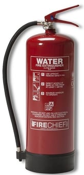 picture of Firechief 9L Jet Water Fire Extinguisher -  Includes Mounting Bracket - [HS-FXW9] - (LP)