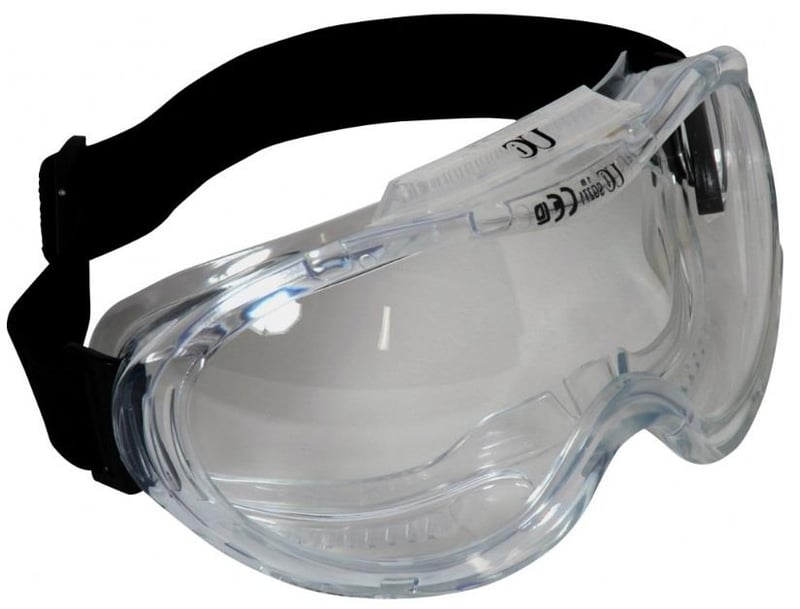 picture of UCI Deluxe Indirect Vent Goggle - Safety Spectacles - Conforms to EN 166 1 B And EN 166 3 B - [UC-SG271]