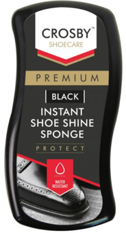 picture of Crosby Black Instant Shoe Shine Sponge - [PD-O317158]