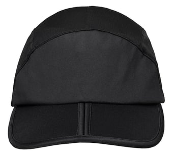 picture of Portwest HA27 - Fold-away Cap - Black - [PW-HA27BKR]