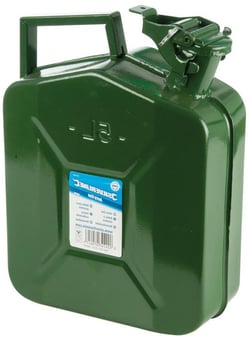 picture of Green 5L Metal Jerry Can - Ideal For Carrying And Storing Liquids - UN Aprproved - [SI-342497]