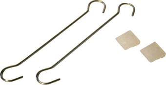 picture of 200mm Wire Sign Hanging Kit (2 Ceiling hooks, 2 hanging wires) – [SCXO-CI-14821]