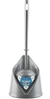 picture of Encore Toilet Brush Set Silver - [PD-Y-440]