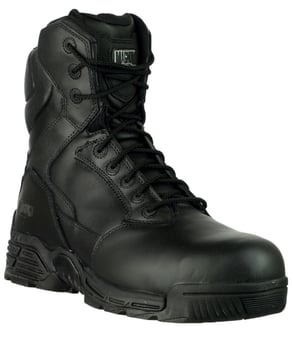 picture of Magnum Stealth Force 8" CT/CP 37741 Metal Free Black Safety Footwear S3 CI HI HRO SRC - FS-15377-19749