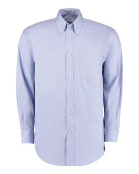 picture of Kustom Kit Men's Long Sleeve Corporate Oxford Shirt - Light Blue - BT-KK105-LHBL