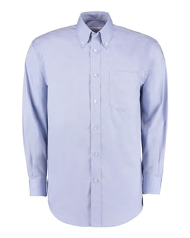 picture of Kustom Kit Men's Long Sleeve Corporate Oxford Shirt - Light Blue - BT-KK105-LHBL