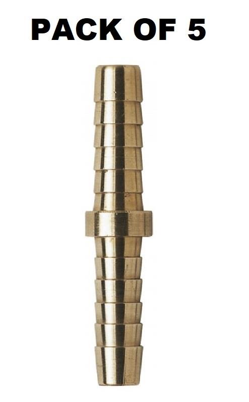 picture of PACK OF 5 - Brass Hose Repairers 1/2" x 1/2" - [HP-BHJ12]