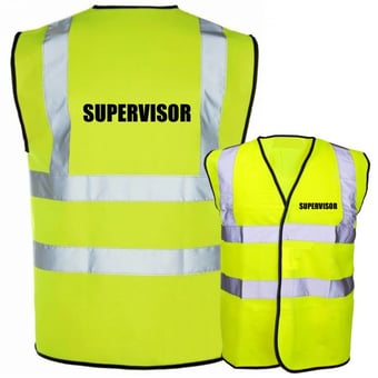 picture of Pre-printed Yellow Hi Vis