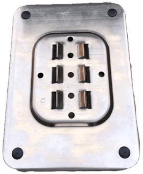 picture of Raised Aluminium Backing Plate for Posts & Stanchions - [RW-TRS-DP-RAISEDBACK] - (LP)