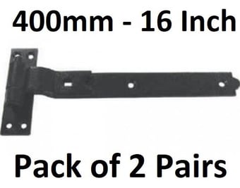 picture of EXB Cranked Hook & Band - 400mm (16") - Pack of 2 Pairs - [CI-CH203L]