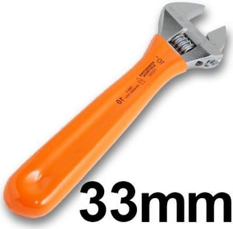 picture of Boddingtons - Premium Insulated Adjustable Spanner - 250mm - 33mm Opening - [BD-192250]