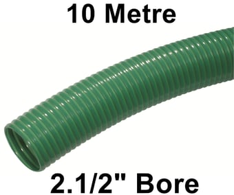 picture of Medium Duty Suction Hose 2.1/2 Inch Bore - 10 Metre - [HP-MDS250-10]