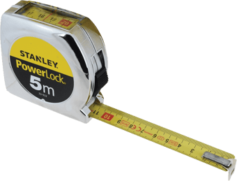 picture of Stanley Tools - PowerLock® Top Reader Tape 5m (Width 19mm) - [TB-STA033932]