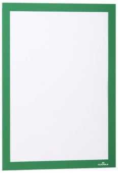 Picture of Durable Self-adhesive Infoframe Duraframe Green A4 - 236 x 323mm - Pack of 10 - [DL-488205]