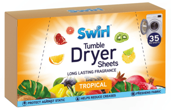 Picture of Swirl Laundry Sheets Tropical 35Pk - [ON5-SW1014A]
