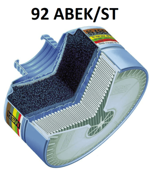 picture of MSA - 92 ABEK/ST - Combined Filter - A2B2E2K1-P2 R D - [MS-10097995]