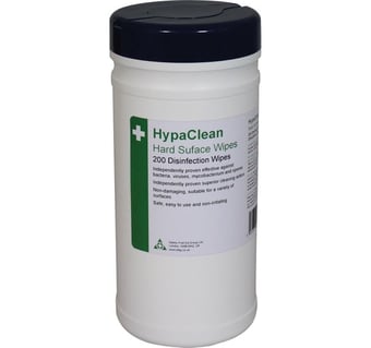 picture of HypaClean Hard Surface Disinfection Wipes - Tube of 200 Wipes - [SA-D5193]