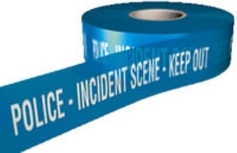 picture of Non Adhesive - 75mm x 250m - Security Tape - Police Incident Scene Keep Out - [AS-SBT5]