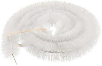 Picture of Porcupipe - White Gutter Brush - 2m x 100mm - [BRW-99.4042]
