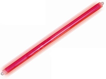 Picture of Cyalume - 15 Inch Red Lightstick Impact Chemical Light With 2 End Rings -  Duration 12h - Single - [CY-9-87120PF]