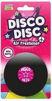 picture of Auto Extras Disco Disc Air Freshener - Wild Berry - FG-O317110-WB - (DISC-X)