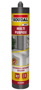 Picture of Soudal Multi-Purpose Silicone Sealant - CLEAR 290ml - [DK-DKSD159305]