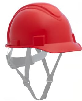 picture of Honeywell North Short Brim Hard Hat - Non-vented - Red - [HW-NSB20015E]